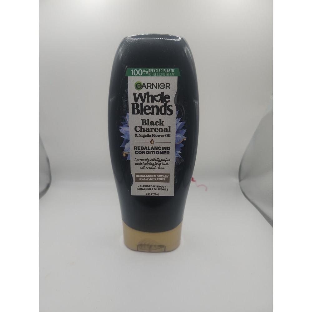 Garnier Whole Blends Black Charcoal & Nigella Flower Oil Conditioner 12oz